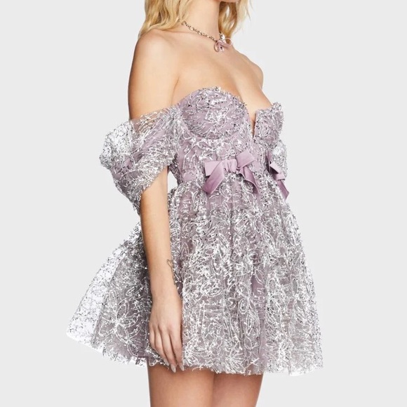 For Love & Lemons Brynne Mini Dress - Picture 4 of 15